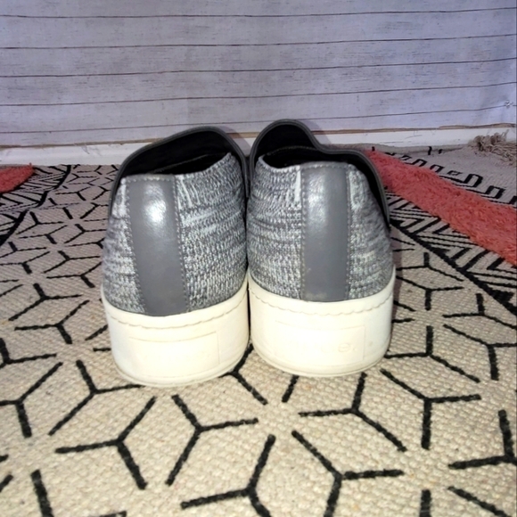 VINCE Ward Gray Knit Platform Slip On Sneakers, sz 10 - Picture 5 of 12